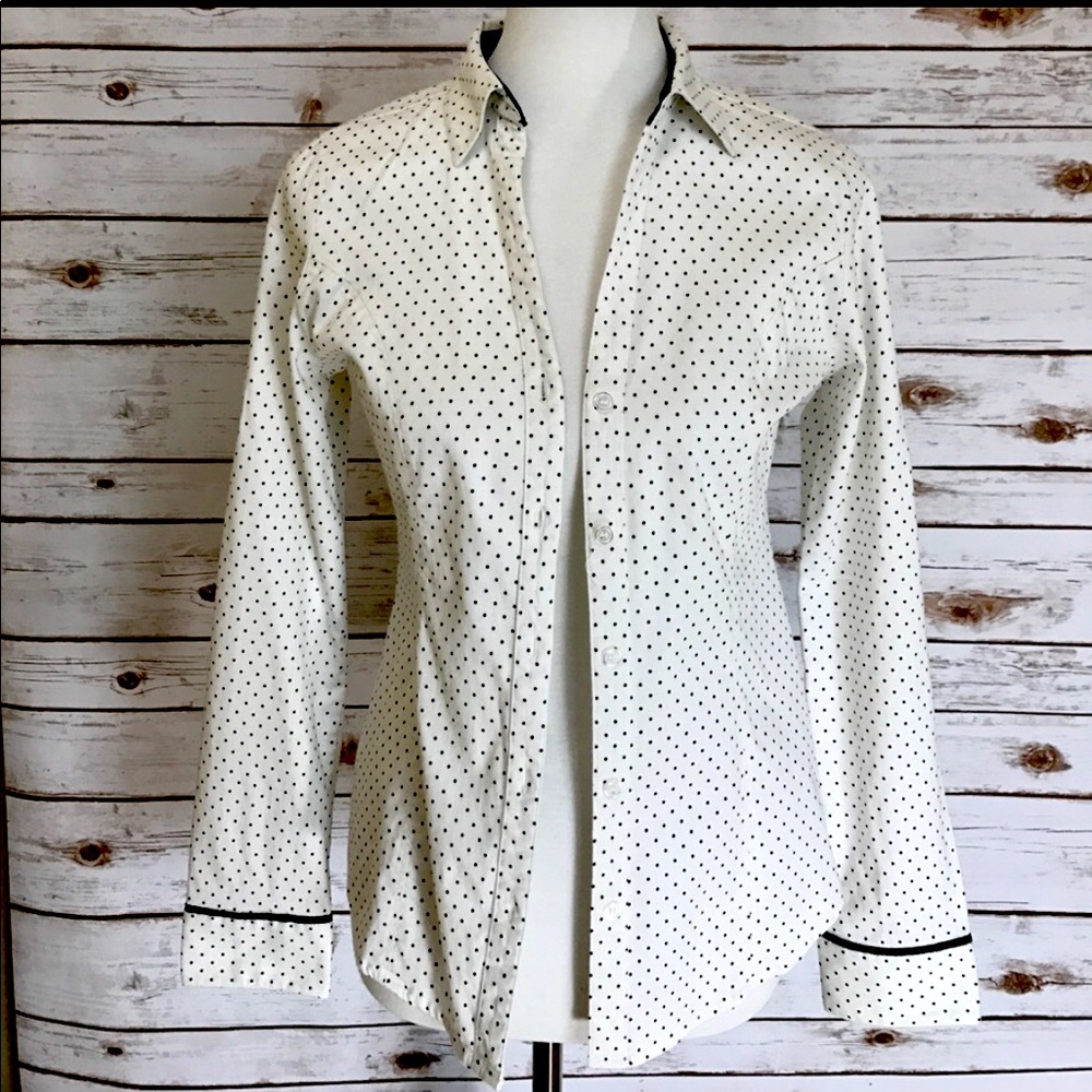 🔆 Polka Dot Button Down Shirt
